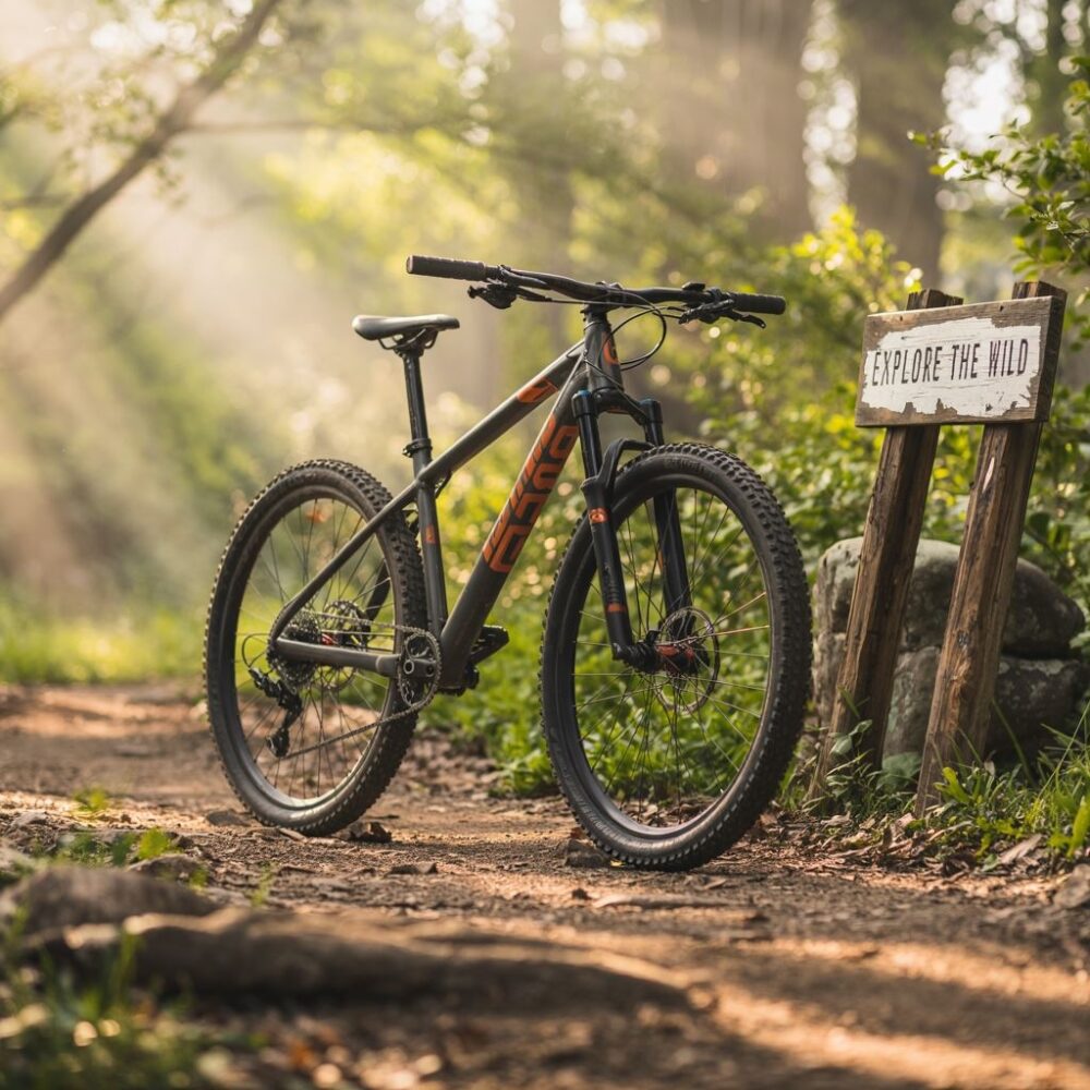 jazda na rowerze mtb
