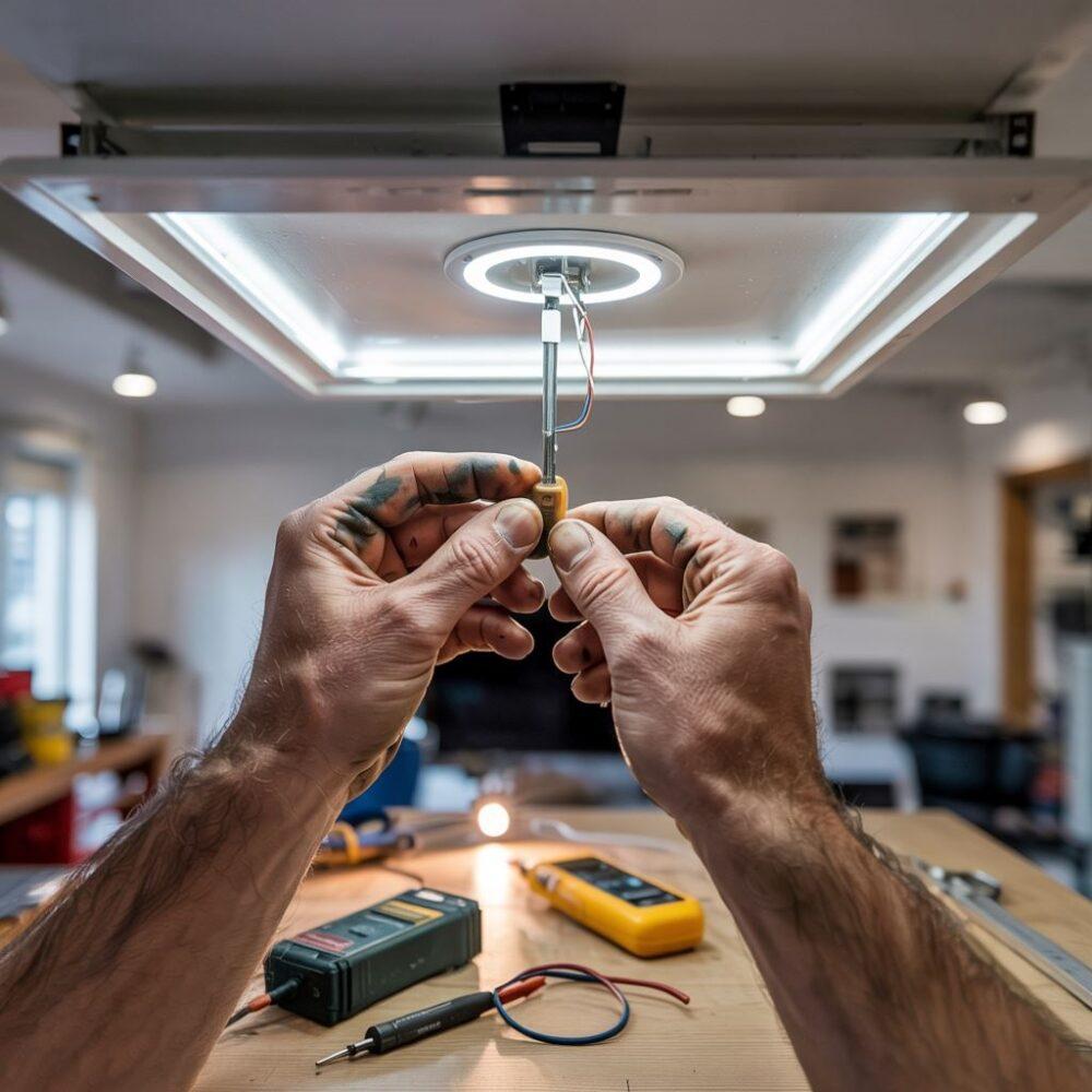 wymiana diod led